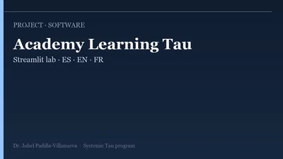 Academy Learning Tau featured image