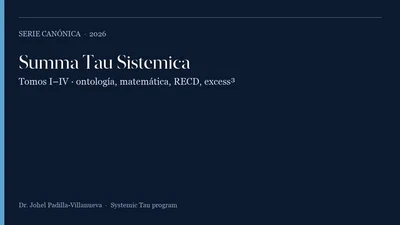 Summa Tau Sistemica (Tomos I–IV) featured image